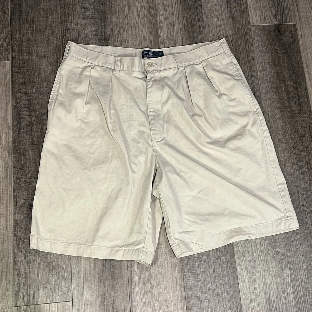 Polo Ralph Lauren Shorts Mens 40 Tall Khaki